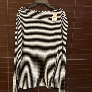 J. Crew Factory  Striped Long Sleeve Tee